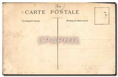 Senlis — Katedra — Wydawca nieznany — Rewers