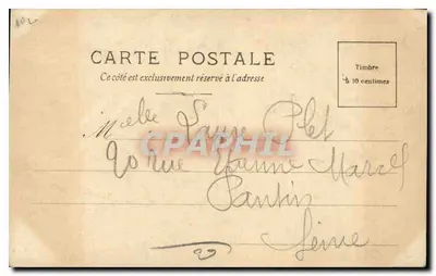 Compiègne — Zamek — S.I.P. seria N°90 — Rewers