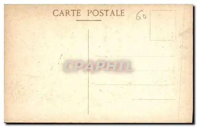 Chantilly — Zamek — Fotografia firmy Francuskiej Lotniczej — Rewers