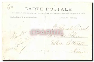 Compiègne — O Parque, Berceau de Napoleão — Edição Scouffée Galeries, n° 30 — Verso