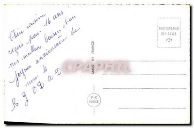 Para — urodziny — P-C Paris n°6621 — Rewers