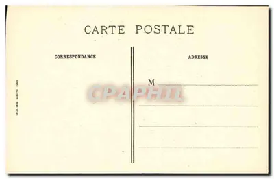 Retrato de homem — Franz Hals — J.-E. Bulloz, Edit. — Verso