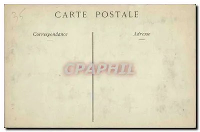 Kasteel van Vitré — De Toren Saint-Laurent — Collecties ND Phot — Achterkant