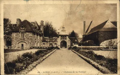 Janze (Loire-Atlantique) — Château de la Tullaye — éditeur inconnu, n° 60