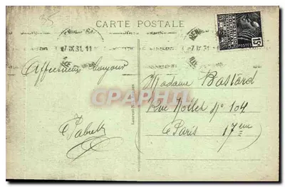 Rennes - A Catedral — editor Laurent Négrin, n° 4414 — Verso