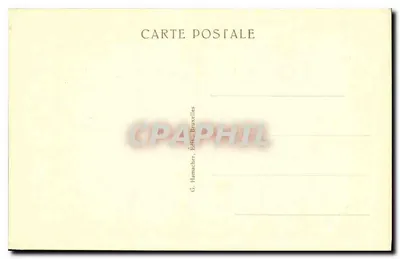 A Virgem com myosotis — Museu de Bruxelas — G. Hamacher, Bruxelas — Verso
