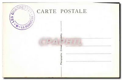 Chambéry (Savoie) — Les Charmettes — Młody Jean-Jacques Rousseau — Rewers