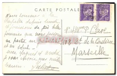 Les Grands-Goulets — Strada del Vercors — Editore C. P. Lyon, n°1 — Verso