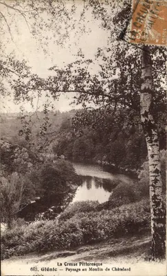 La Creuse Pittoresque — Paisagem no Moulin de Châtelard — MFA, n°663