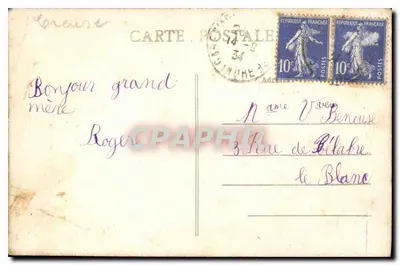 Crozant — Il Confluenza e il Roche des Filières — La Creuse Illustrée — Verso