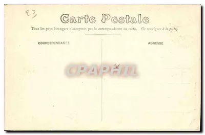 Vale da Creuse - Le Pin — visão do rio entre falésias, editor Riquet & Cie — Verso