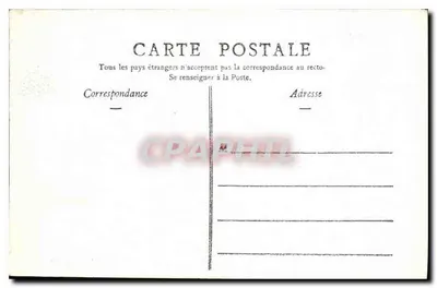 CROZAN (Creuse) — El Rocher de la Fileuse — Colección F. C. Châteauroux — Reverso