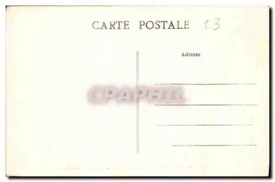 Crozant — Le Ruine, lato Ovest — La Creuse Illustrée 1 — Verso