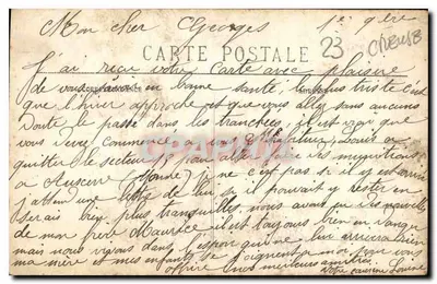 Barrage de Rochebut, près Évaux-les-Bains — La Creuse pittoresque — P.M. n°1514 — Rewers