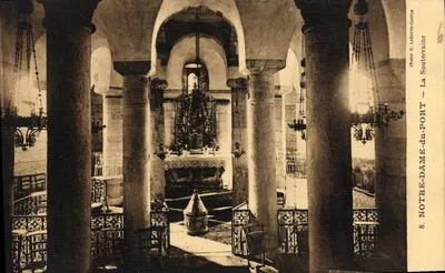La Souterraine — Notre-Dame-du-Port — Interior da Igreja — Chez H. Lefèvre-Conton