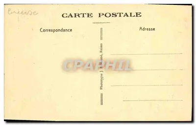 La Souterraine — Notre-Dame-du-Port — Interior da Igreja — Chez H. Lefèvre-Conton — Verso
