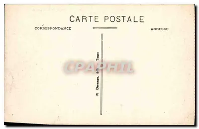 Crozant (Creuse) — Przepływ rzeki Sédelle i Creuse, wieża Collin i skała Filleuses — R. D. — Rewers