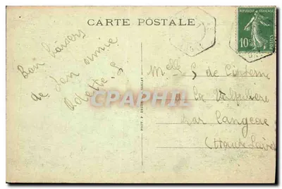 Cazoulès, blisko Souillac — Skalista Wzgórze Dziewięciu Strzał — P.D.S. — Rewers