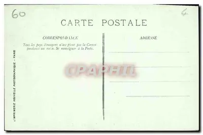 Compiègne — Le Château — Galerie des Tapisseries — LL. — Rewers