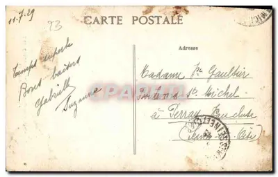 La Creuse Pittoresque — Crozant — Paysage au Pont de la Sedelle — éditeur 1184 — Verso