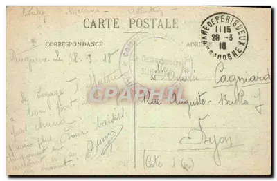 Périgueux (Dordogne) — Stare Zamkowe Bariery — wydawca Lacombe, nr 15 — Rewers