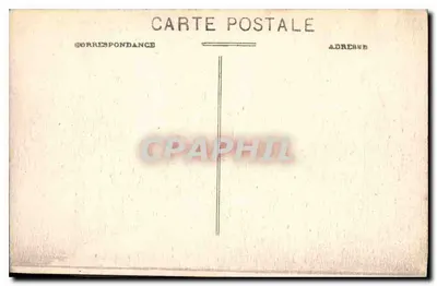 Crozant — Brzegi Creuse i Ruiny — przed budową zapory Eguzon — Karta pocztowa nr 4087 — Rewers