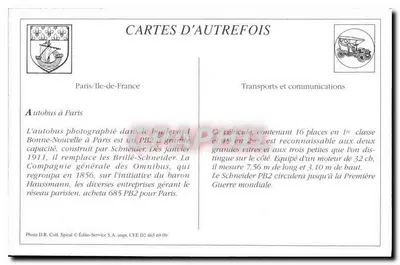Paryż — Bulwar Bonne Nouvelle — M.J. 98 — Rewers