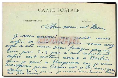 Saint-Front, widok z młyna Cachepur — Périgueux — Domège, wydawca, Périgueux — Rewers