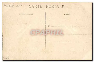 Nizza - Invoer van de Haven en Uitzicht op de Mont Boron — Editeurs Bayloise, Nizza, n° 525 — Achterkant
