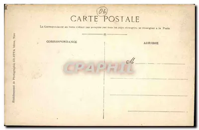 CANNES — Klasztor Lérins. Stare Zamki. Wyspa St-Honorat — Wydawnictwo Gilletta, Nîmes, nr 1106 — Rewers
