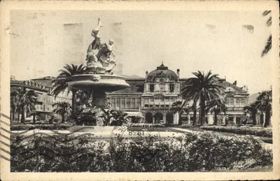 Kasyno Miejskie i Ogrody Albert I — Nice — Côte d'Azur Artistique, nr 8251