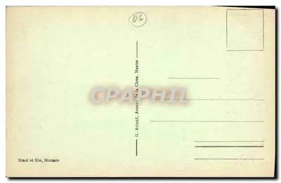 Monako - Ogólny widok Monte-Carlo — Sinet et Cie, Monako, nr 19 — Rewers