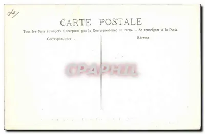 CAP d'ANTIBES (P.-M.) — Skaliste wybrzeże Wille Eilenroc — Lib. Maillan, wyd. Cannes 297 — Rewers