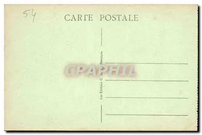 Lunéville — Uma Avenida dos Besquets — Edição C. H. Benançon n°22907 — Verso