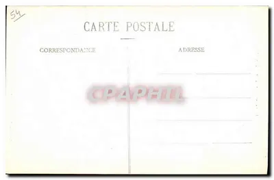 Lunéville - Igreja de São Jacó — editor Quantin, n° de série 54 — Verso