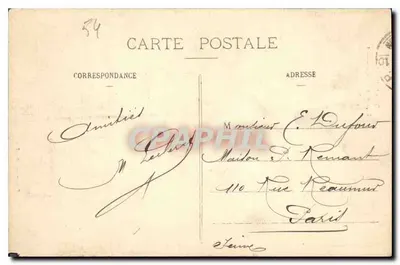 Facciata di San Gengoult — Toul — Pratthernon, Editore, Toul — Verso