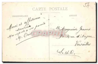 O Claustro de Saint-Gengoult — Toul pitoresco — Gerdolle e Briquet, editores, Toul — Verso