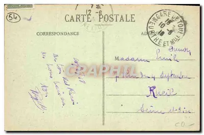 Toul Pittoresque - Portal katedry — Gerdolle i Briquet, wydawcy, Toul - B-87 — Rewers