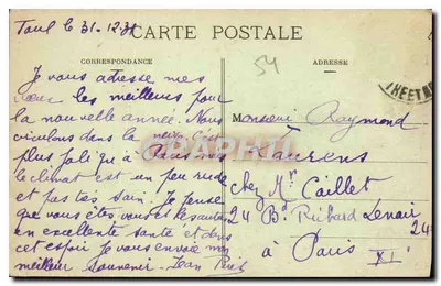 Toul Pittoresque — Vista geral — E. Bruguet, editor em Toul — Verso