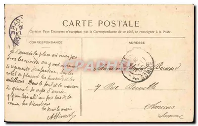NANCY — Place de la Carrière — La Lorraine illustrée, n° 42 bis — Rewers