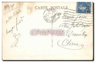 NANCY - Plac Carrière — widok panoramiczny — wydawca Michèle i Millier, nr 34 — Rewers
