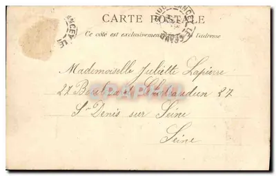 Saut do Doubs — Altura 25 metros — Louis Rochet, editor em Russey (Doubs) n° 117 bis — Verso