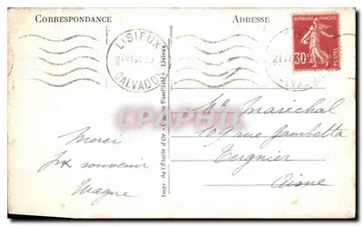 Jezus in het hart van Therese — Gratie van de verlaten aarde — Impr. de l'Étoile d'Or, Lisieux — Achterkant