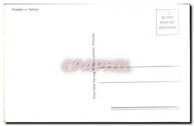 Passau — Innkai — Foto und Verlag R. Hochleitner, Passau — Verso