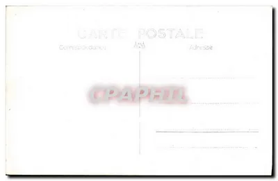 Kościół z wieżą z ostrzem — widok z placu — nie wydawana kartka pocztowa — Rewers