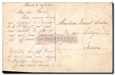 Vrouw tussen bloemen — Gelukkig verjaardag — Dales, n° 158 — Achterkant