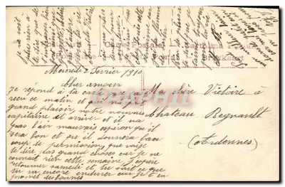 Młodzi żenienci — portret małżonków — AÉRO, n° 5053 — Rewers