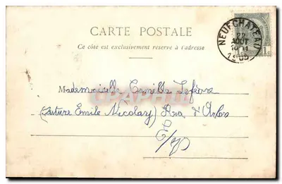 Liberdade (Paródia) — Joseph Dié e Émile — Funocotype A. Bergant & Cie, Nancy — Verso