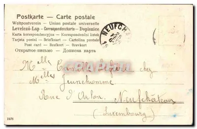 Sainte Cécile — Sainte Cécile avec enfant et cerf — éditeur non visible — Verso