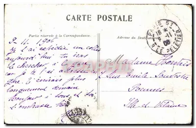Paris — Le Val-de-Grâce — La Menagère — Rückseite